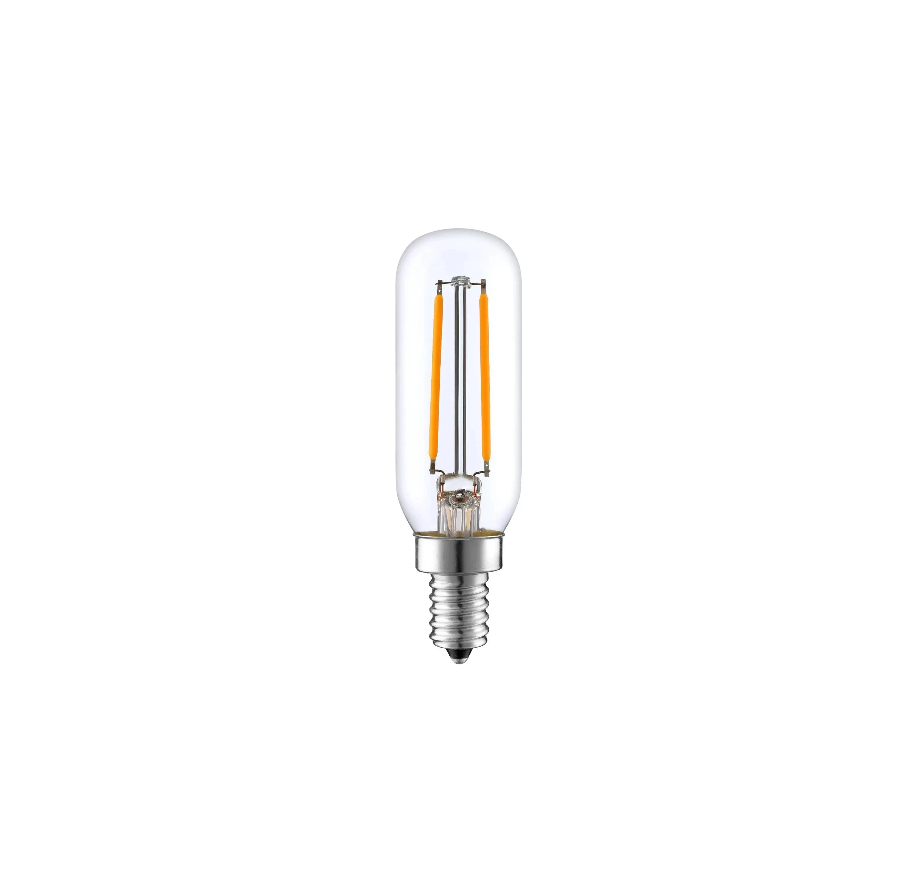 T-Series Vintage LED Filament Tube Bulb — 110V / 2W / E14 / 3000K